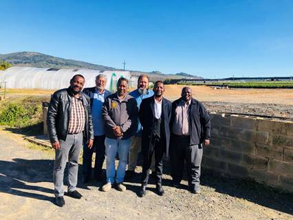 Mpumalanga Agriculture HoD Visits DFDC-SA