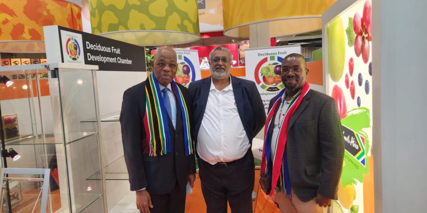 The DFDC-SA had the honour of attending this year’s Fruit Logistica Exhibition in Berlin Germany